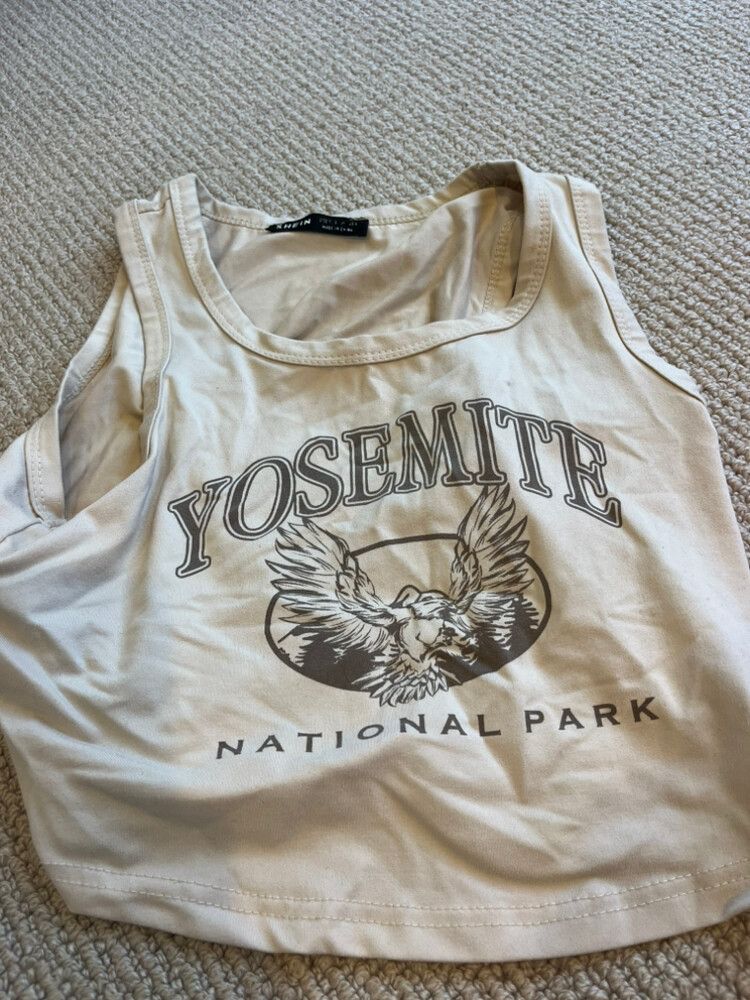 Shein Beige Tank Top