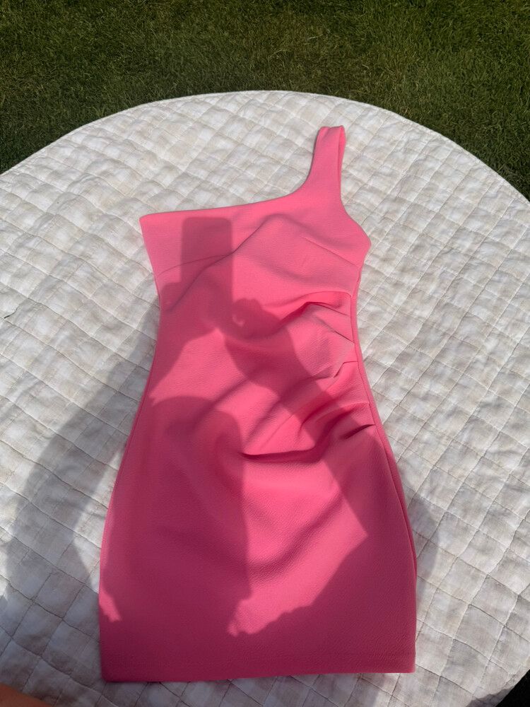 supre pink dress SUPRE | Dresses | Supr Strapless Bodycon Pink Dress Made From 0 Recycled Plastic Brand New