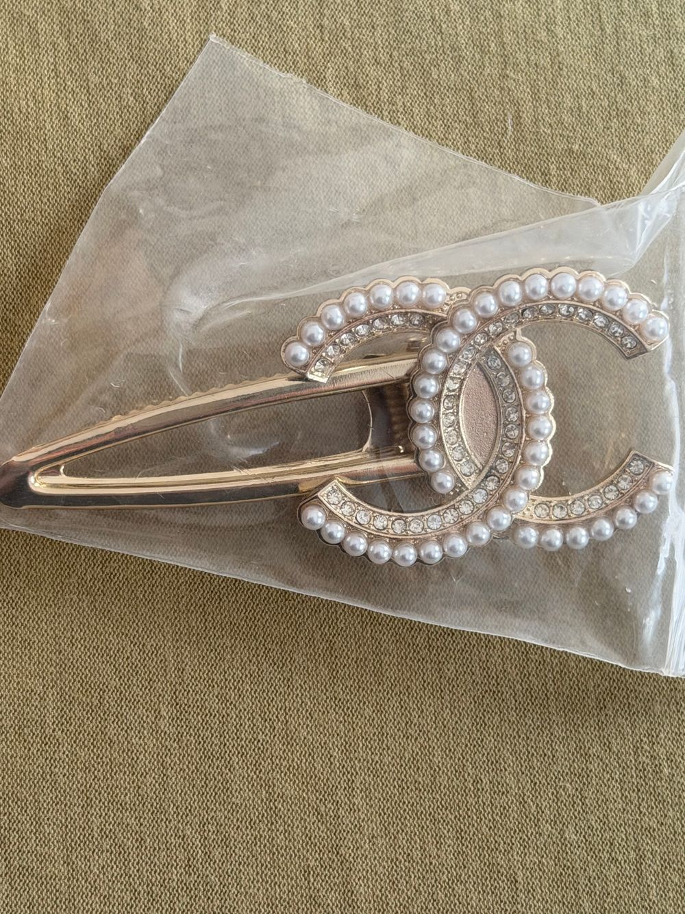 3 Pieces Chanel Style Earrings Hair Clips for Bulk Sell