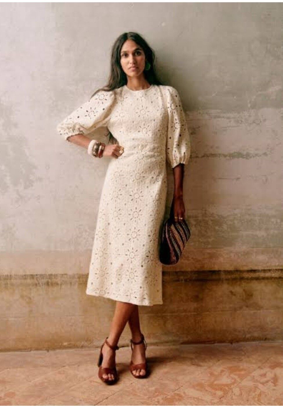 Sezane - Crochet dress on Designer Wardrobe