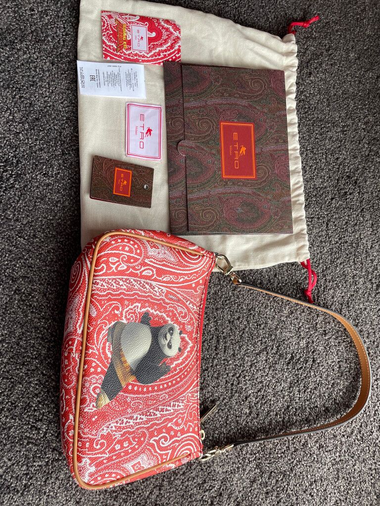 ETRO Kung Fu Panda shoulder bag