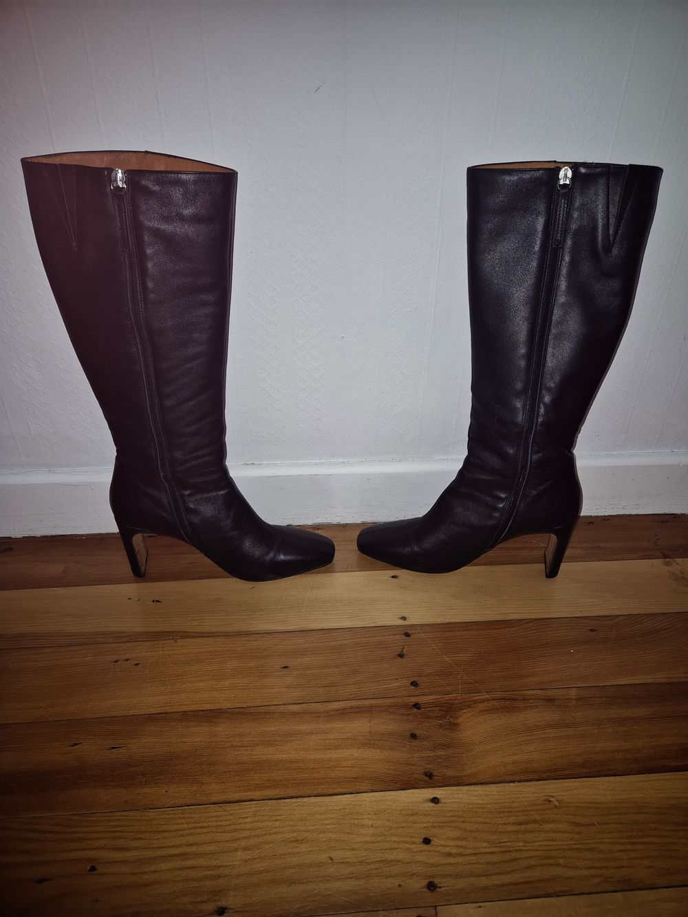 Mi Piaci Ray Long Leather Knee High boots Sz38
