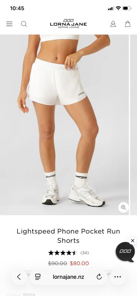 Lorna Jane - Lightspeed Phone Pocket Run Shorts