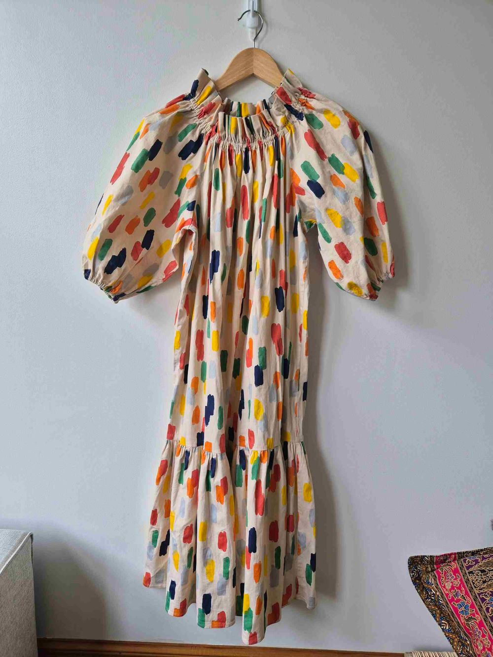 Blackstone Colour Pop Ruffle Dress