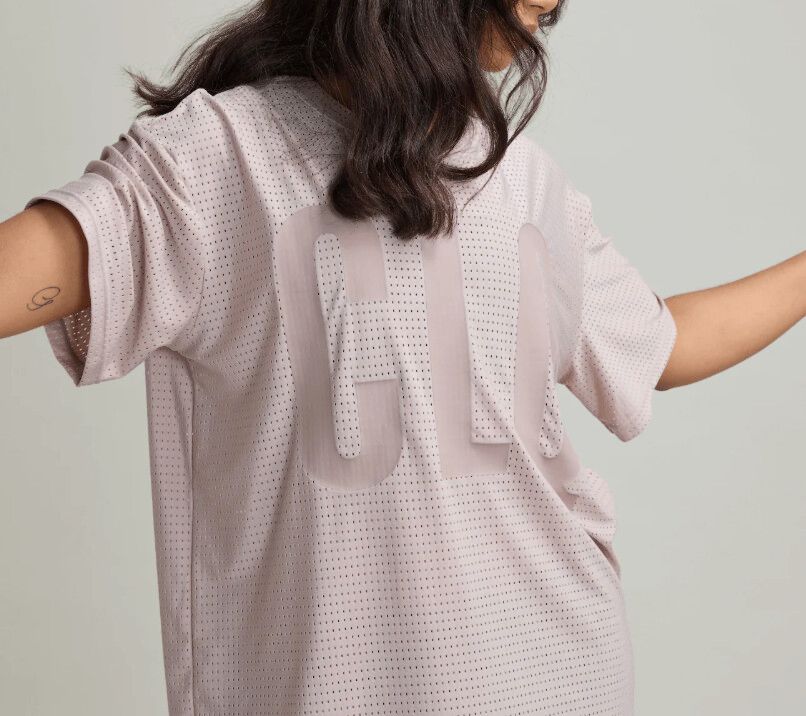 CLQ Flex Oversize Mesh Tee