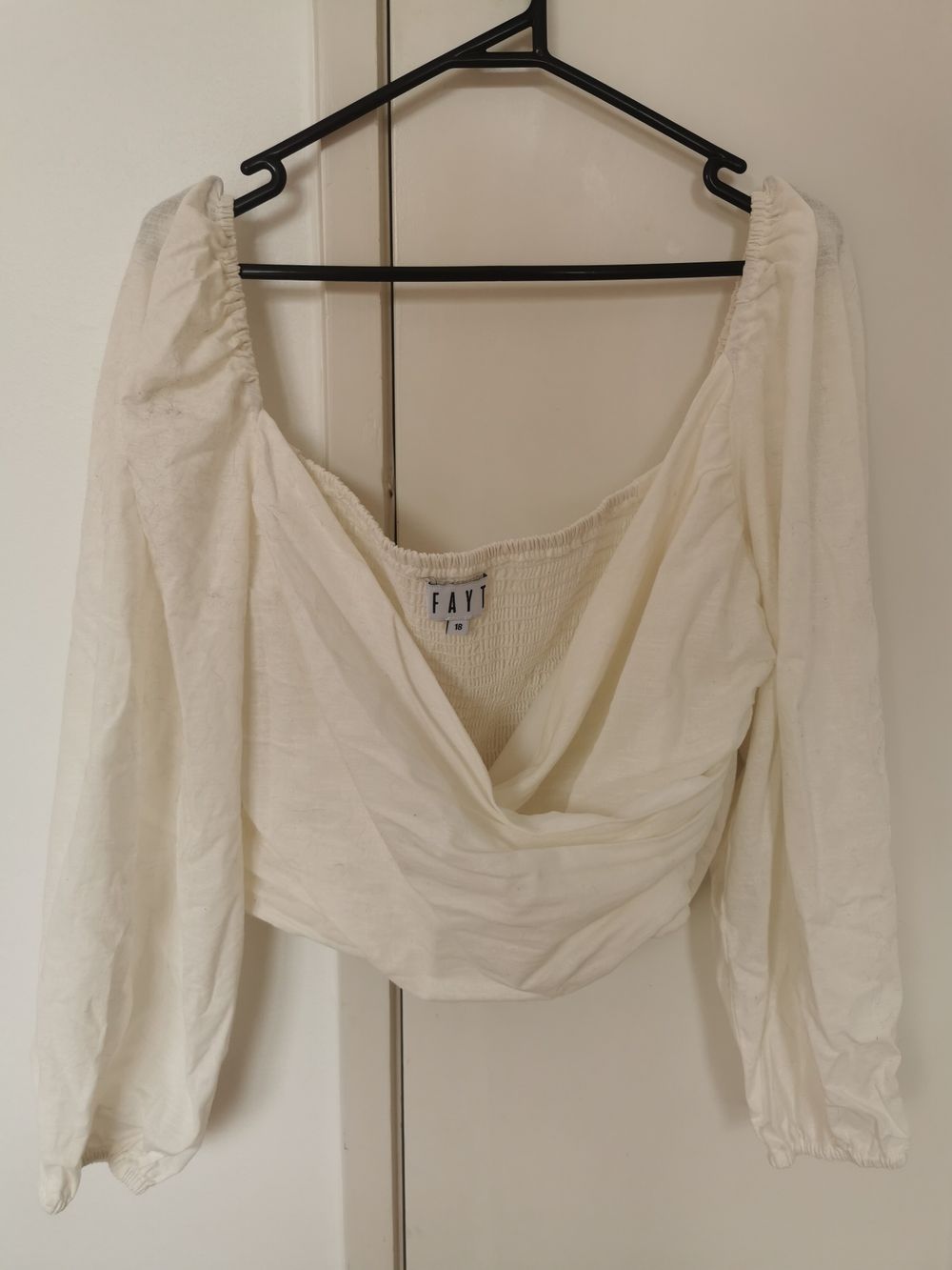 Fayt The Label wrap top