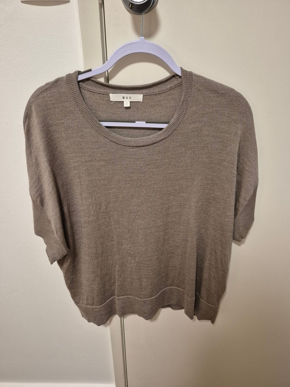 Merino Silk Knit Tee