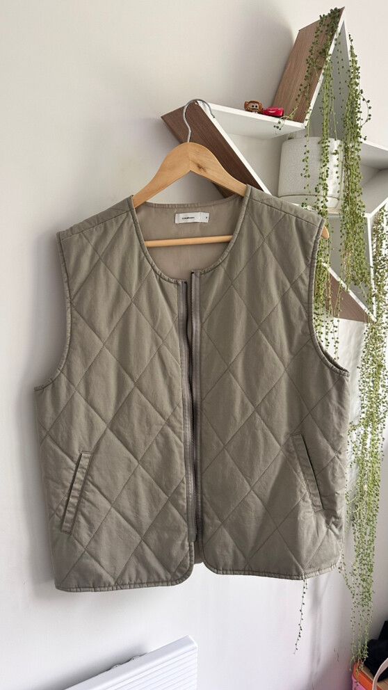 Commoners Khaki Vest Size M