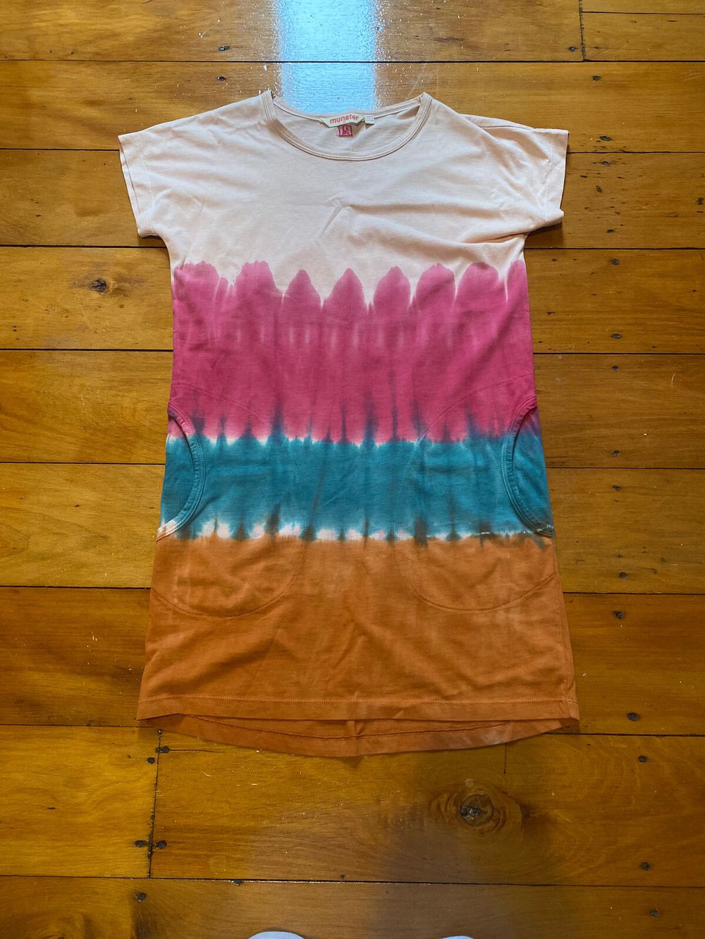 Munster Pink Tie Dye Dress