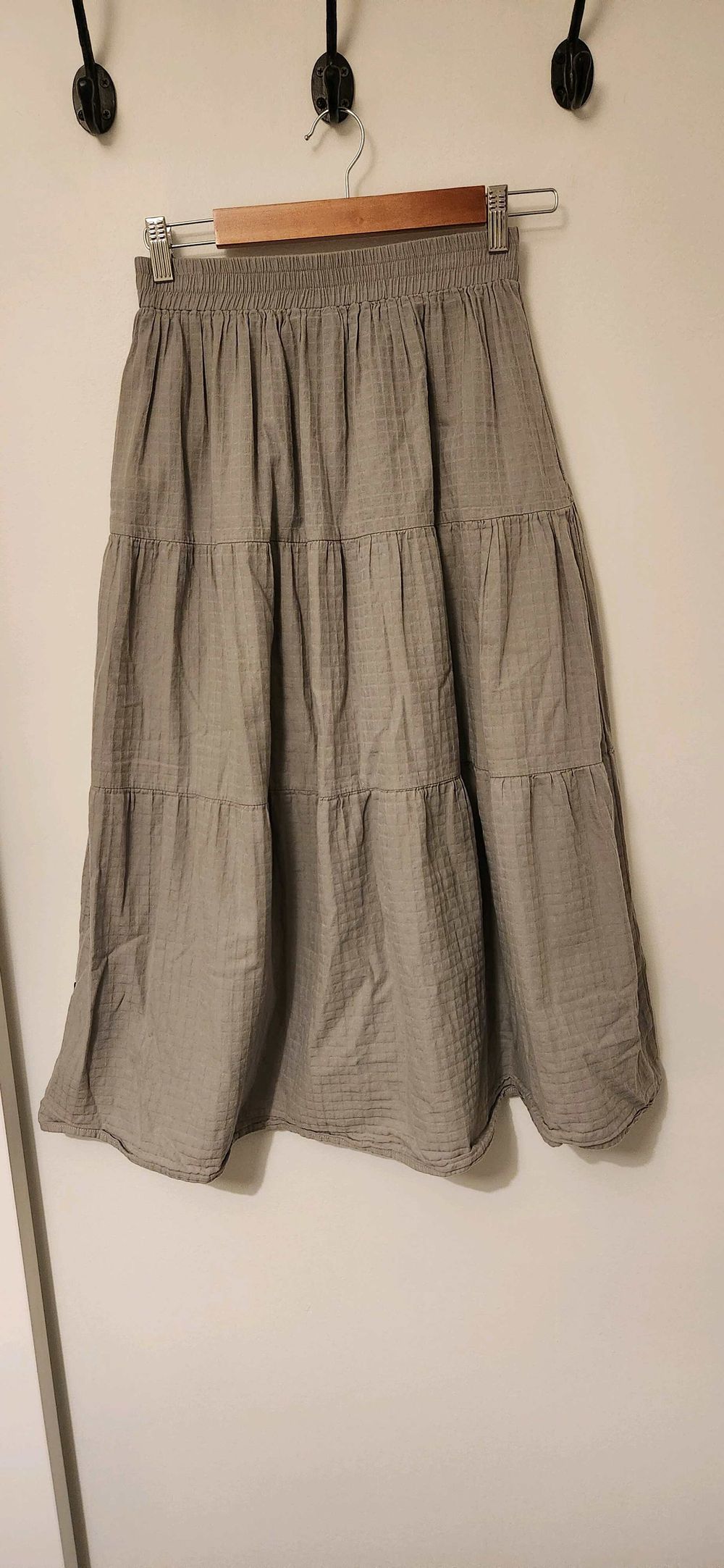 Thing thing grey maxi skirt size 8