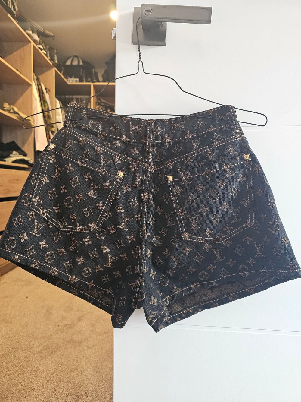 Louis Vuitton denim shorts