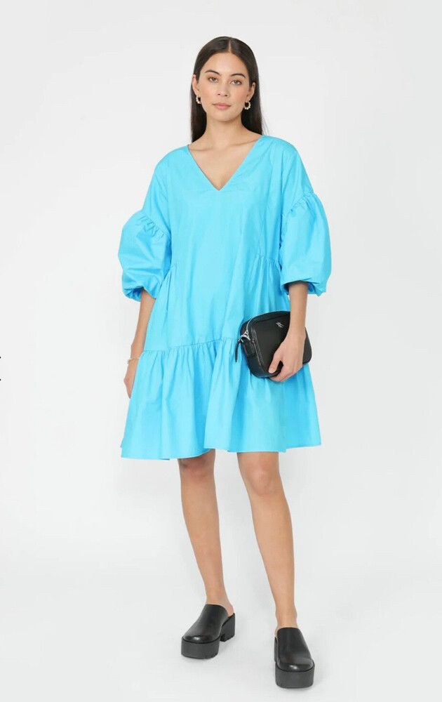 Moochi - Aqua blue Moochi Confise Dress on Designer Wardrobe