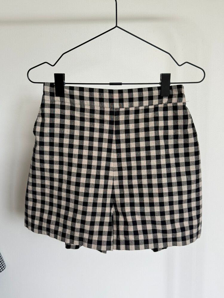 A&C home store gingham shorts