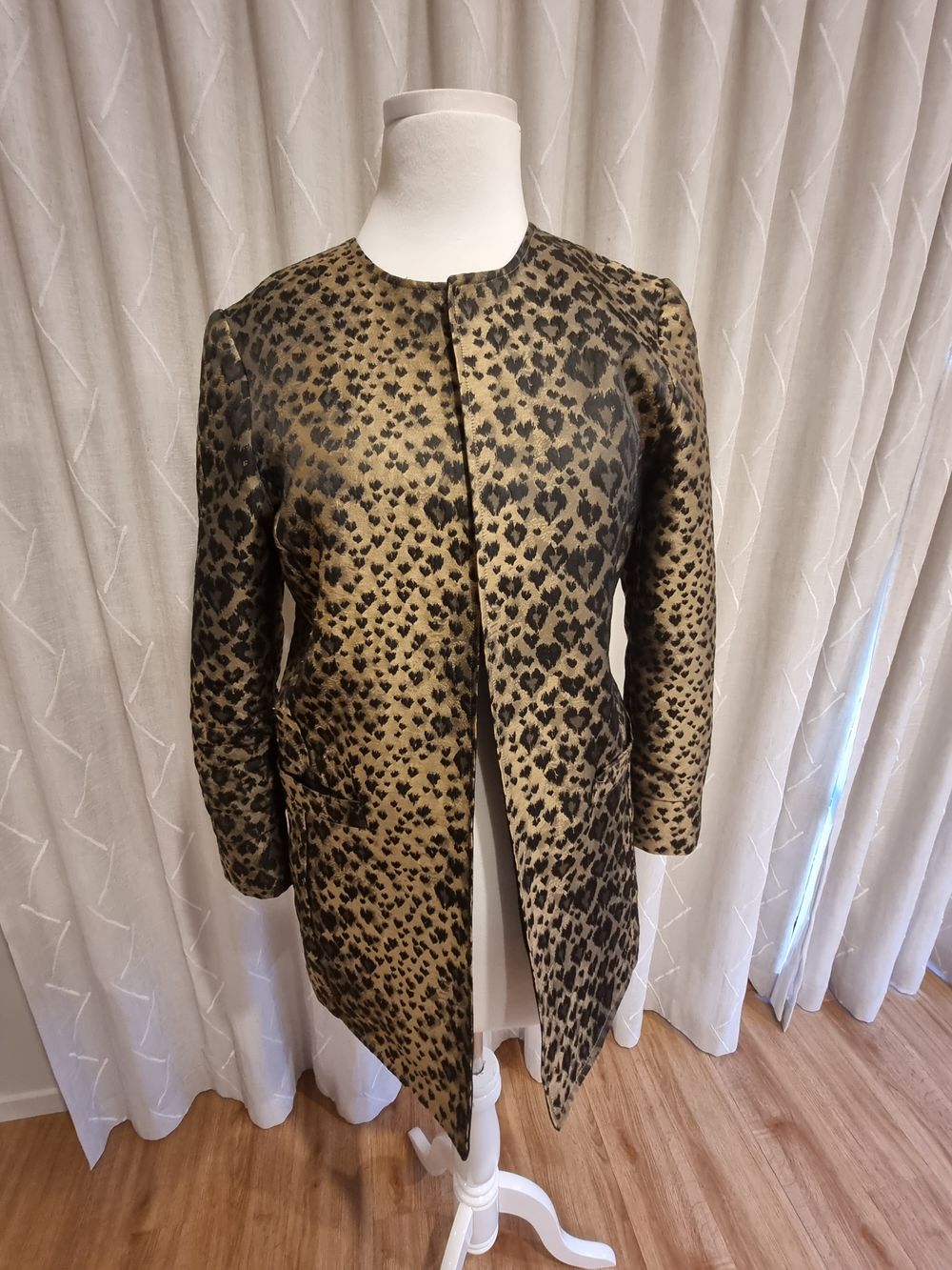 Leopard print coat- professionally made $$$