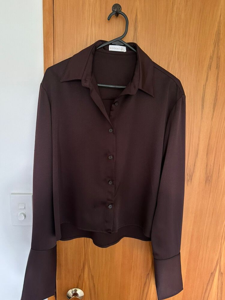 Kookai Brown Shirt