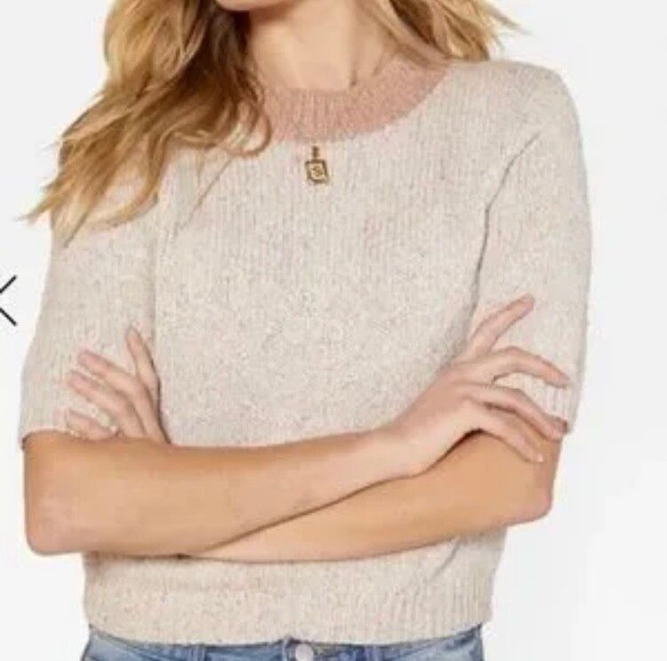 Outerknown short-sleeve, crewneck sweater