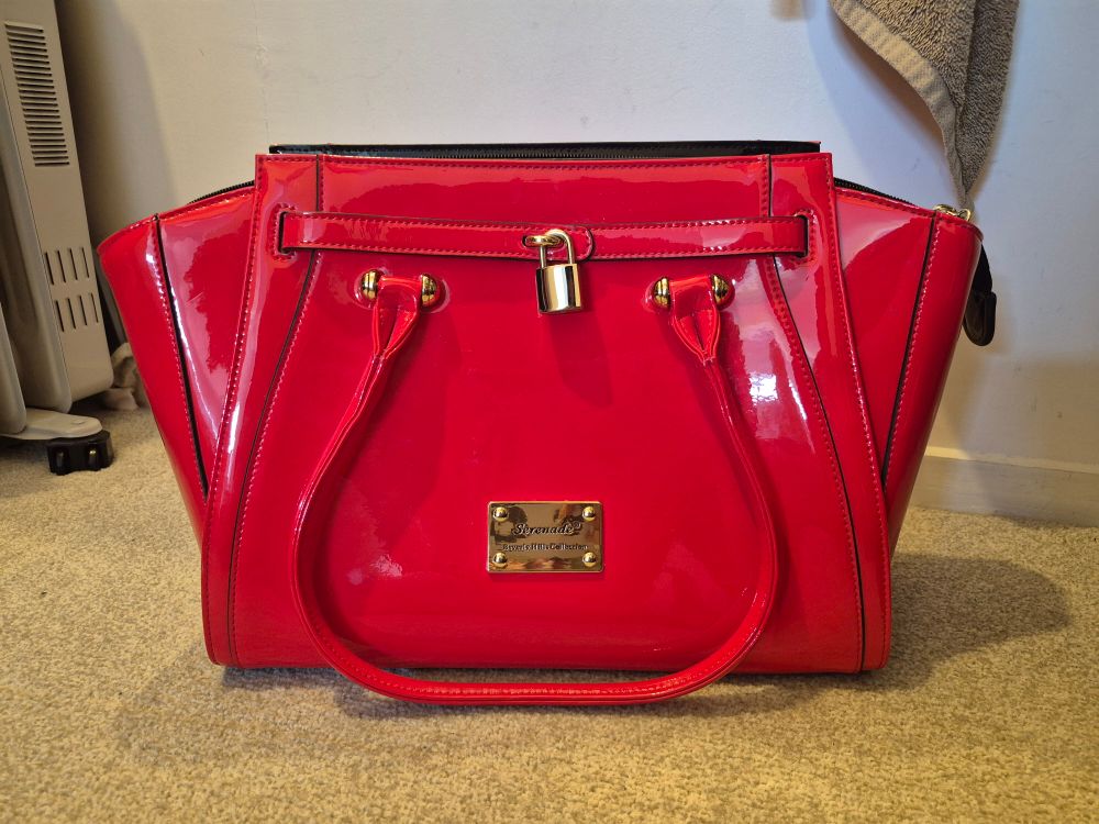 Serenade Beverly Hills Collection Red Handbag