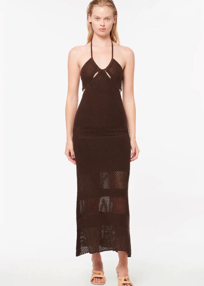 long sleeve brown velvet dress Brown Velvet Babydoll Dress – The HMM Boutique main image 1