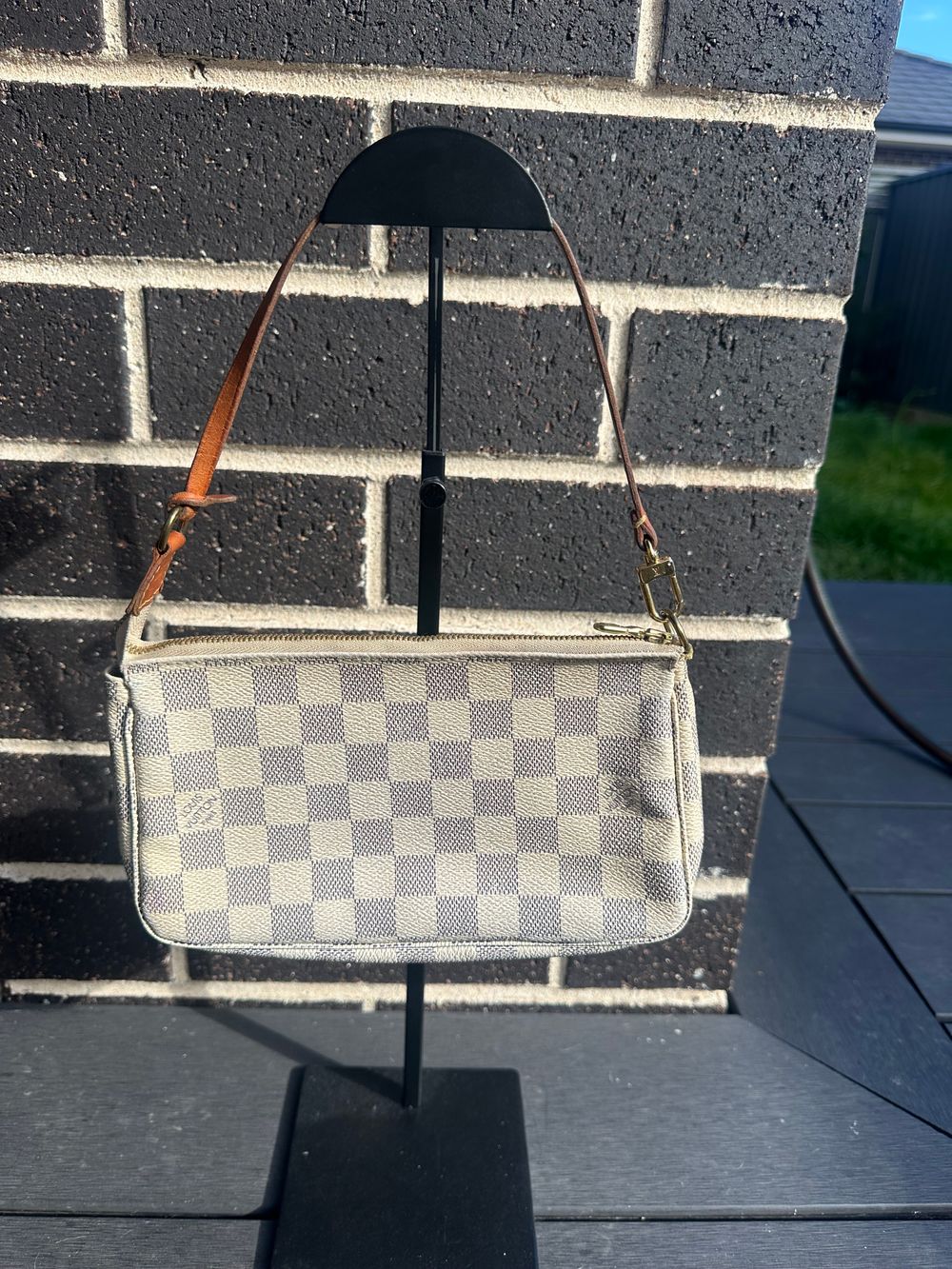 Louis Vuitton Pochette Accessories Damier Azur