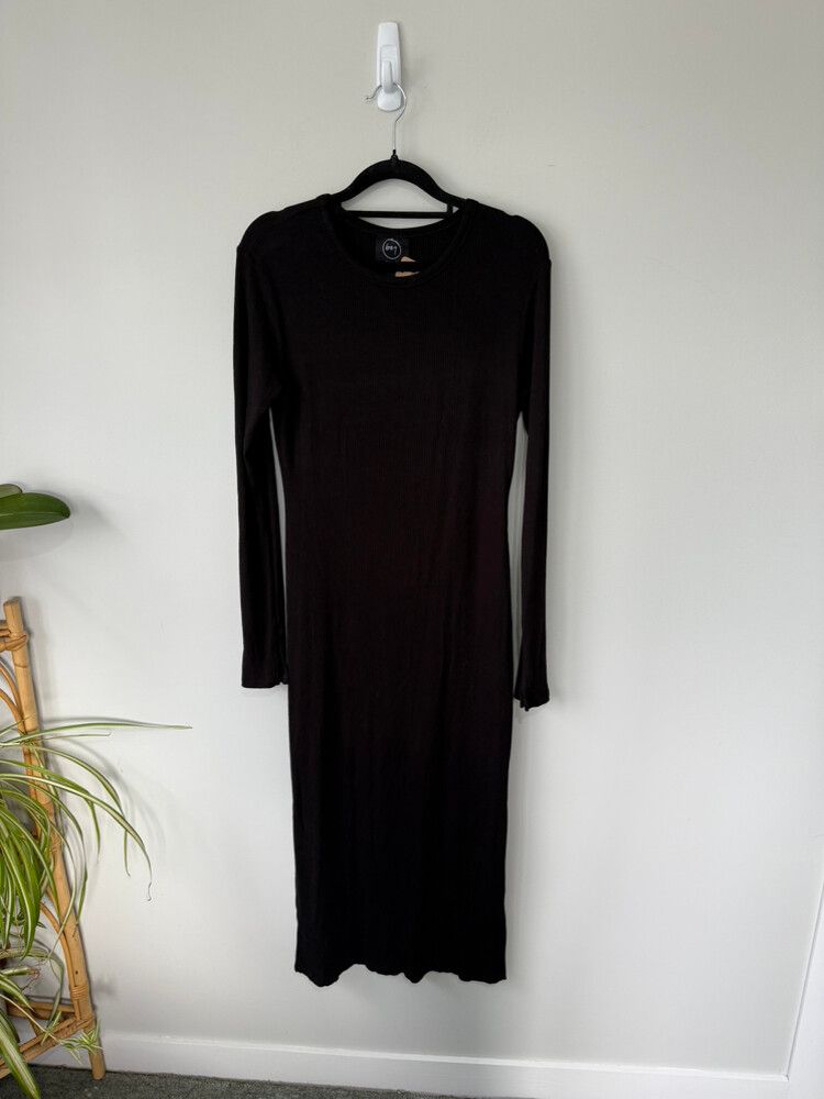 Moochi Black Midi Dress Size s
