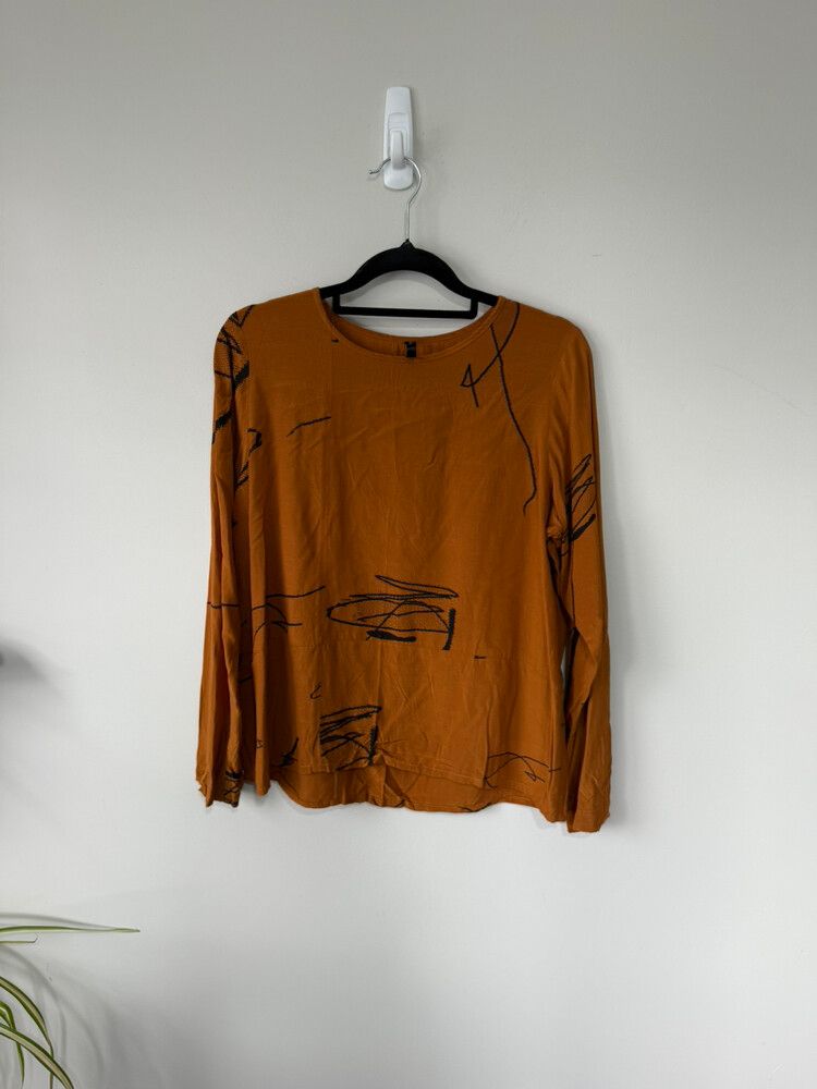 NYNE Orange Long sleeved Top Size 10