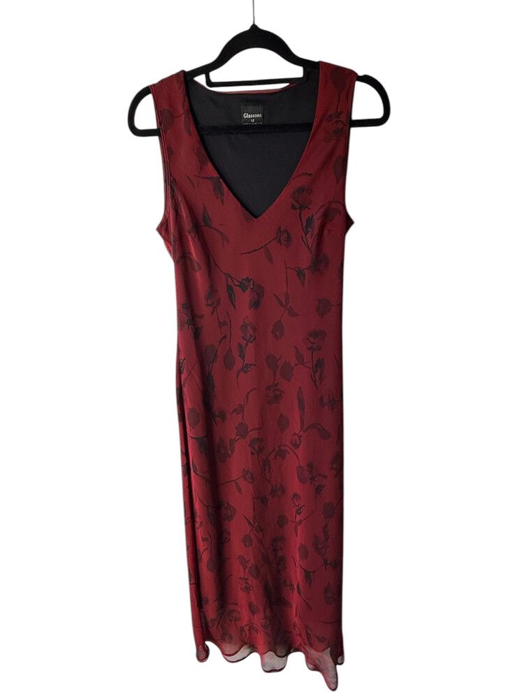 Glassons Red Floral Dress