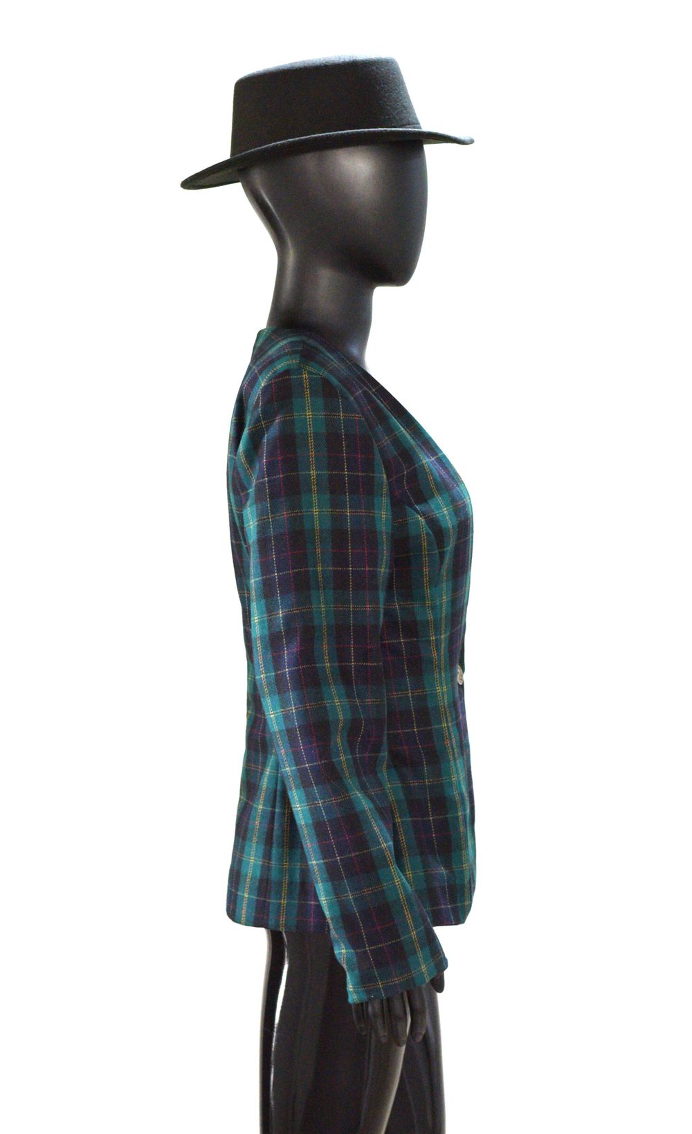 Rogue Coats Green Plaid Blazer