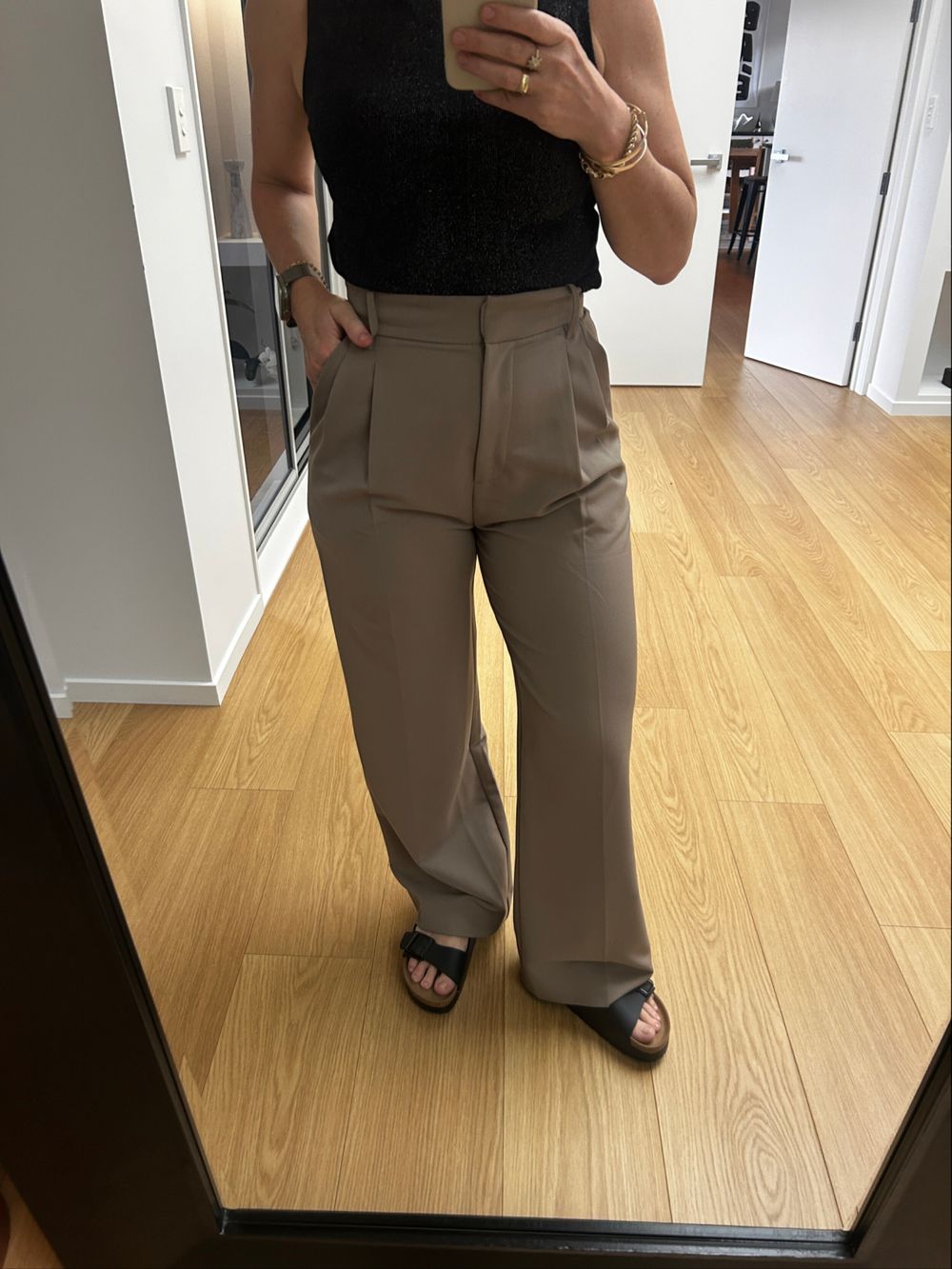 Superette Lockie Pant – Mocha Size 8