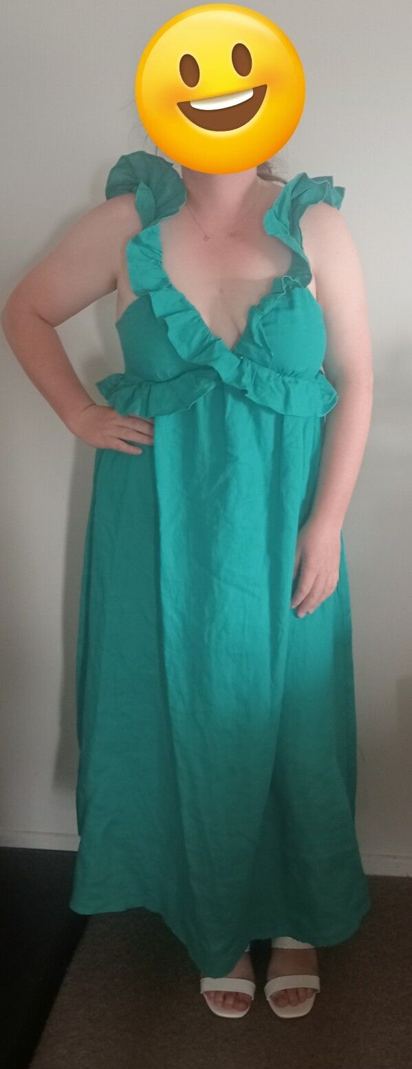 Seed Heritage linen midi dress