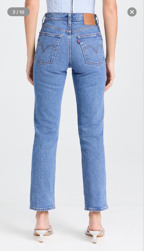 Levi's Wedgie Straight Jeans