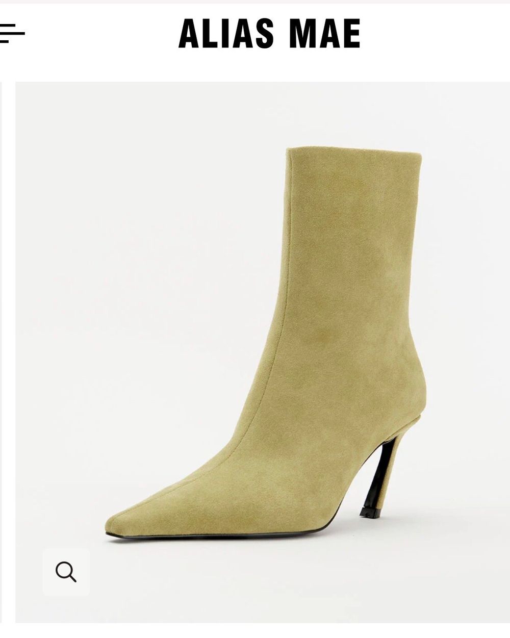 Alias Mae Niall Green Suede Boots
