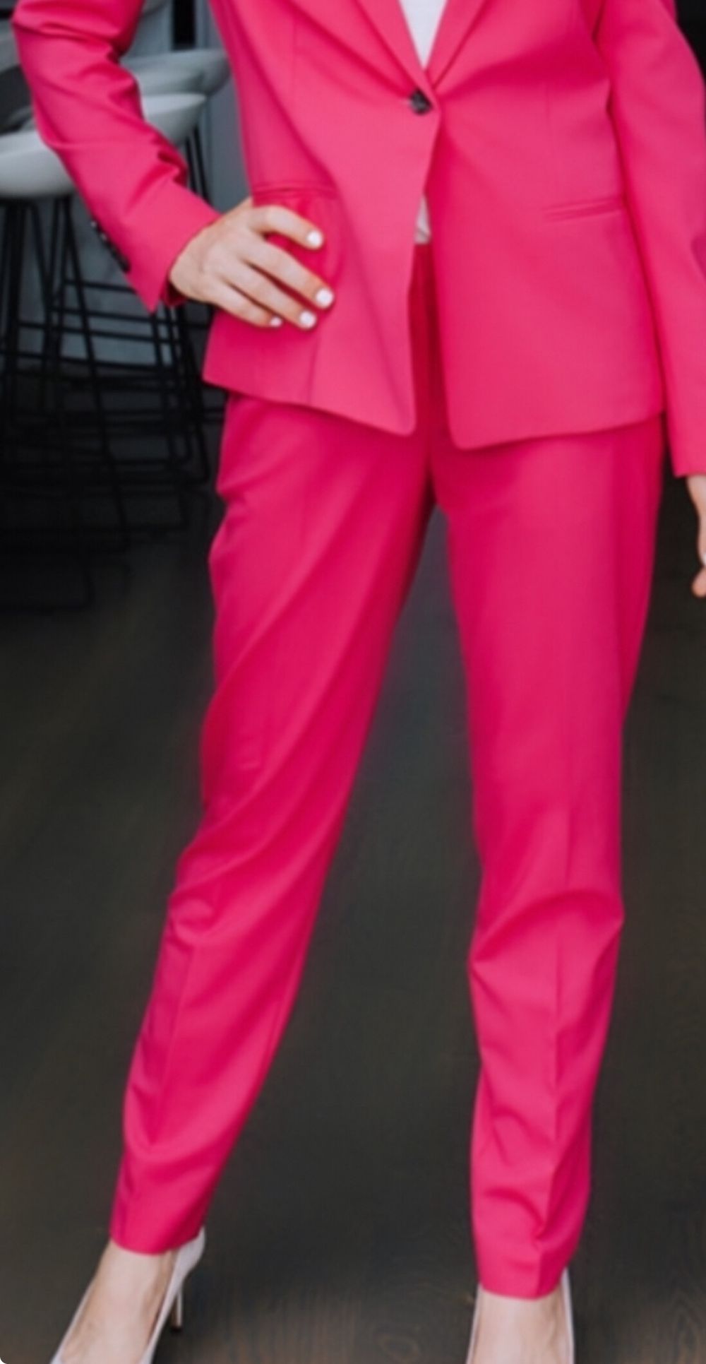 Hugo Boss Pants in Pink - Straight