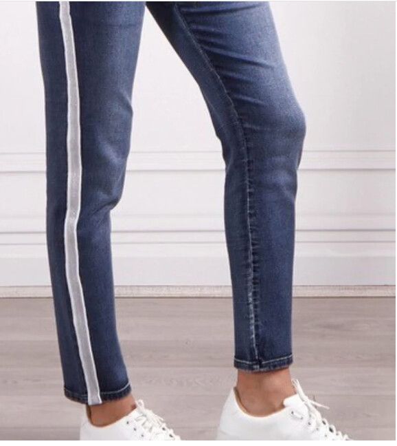 Monaco Jeans Dark Blue Denim Joggers.  Brand New