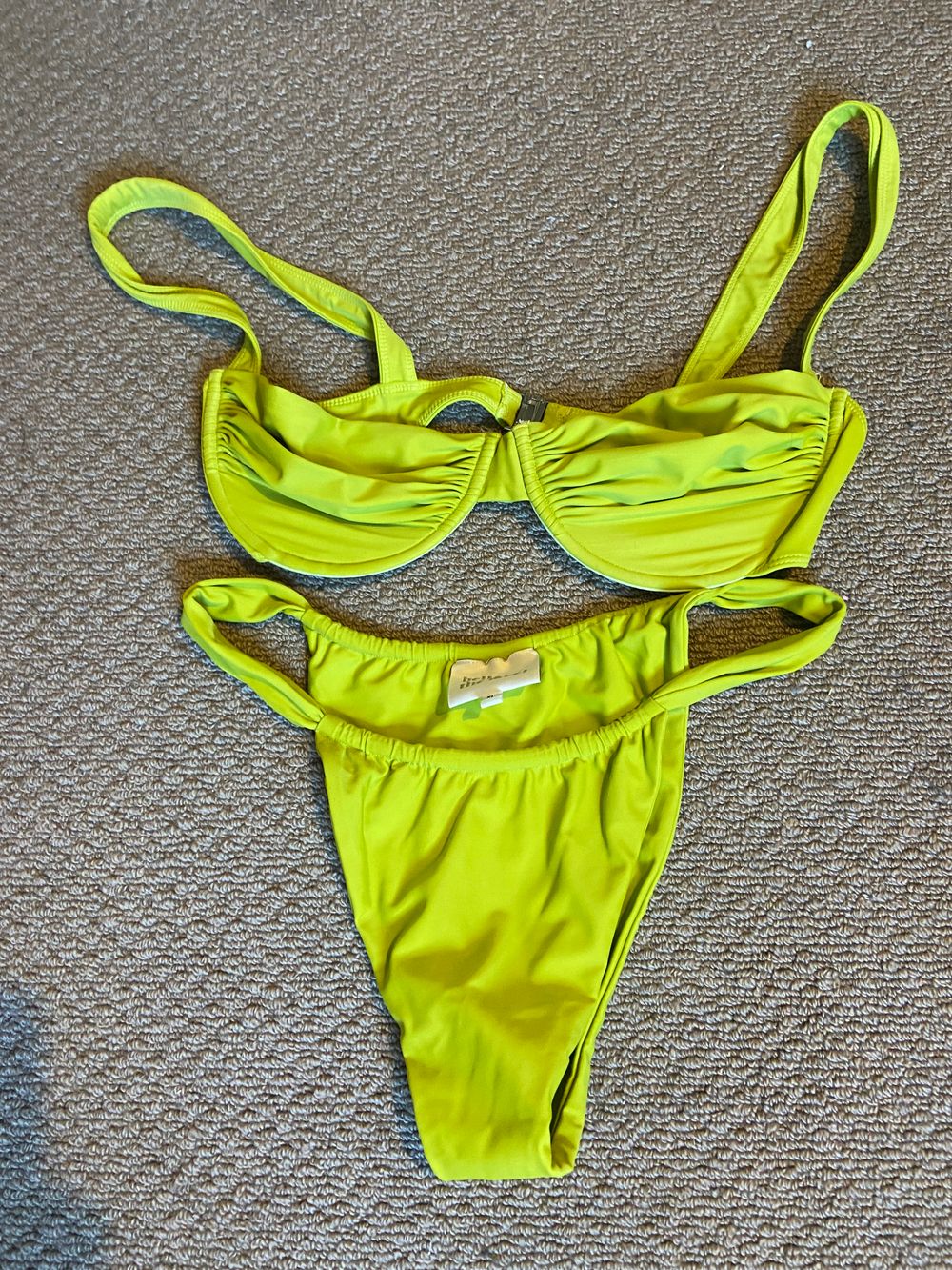 Belle the Label Lime Bikini Set