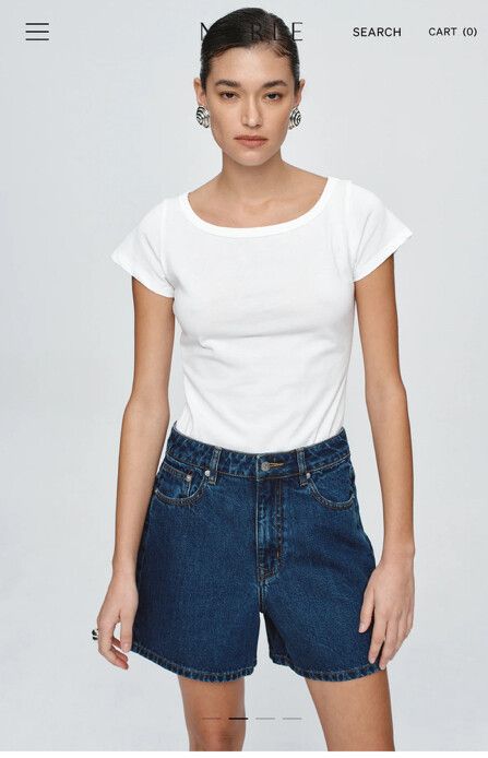 Marle classic Jean short