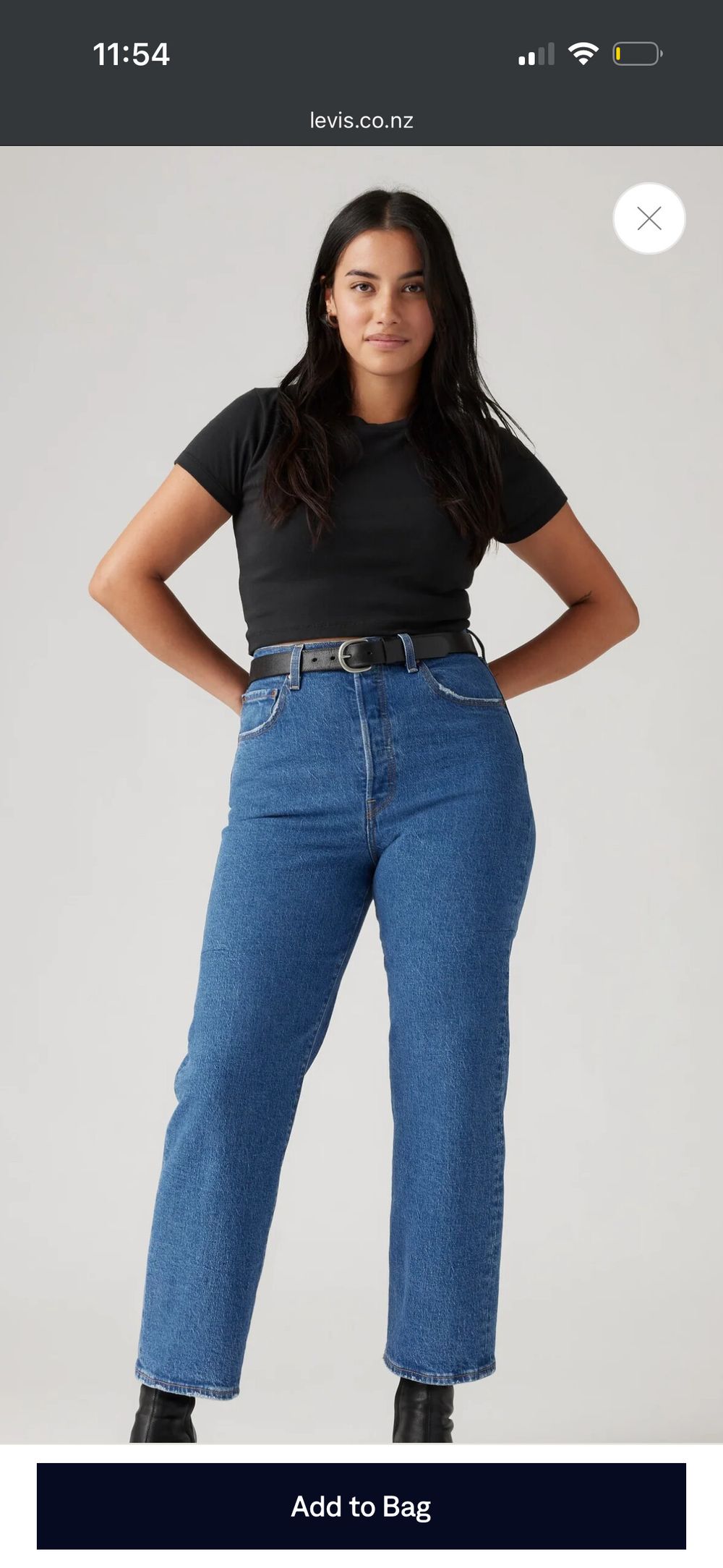 Levi rib cage straight ankle