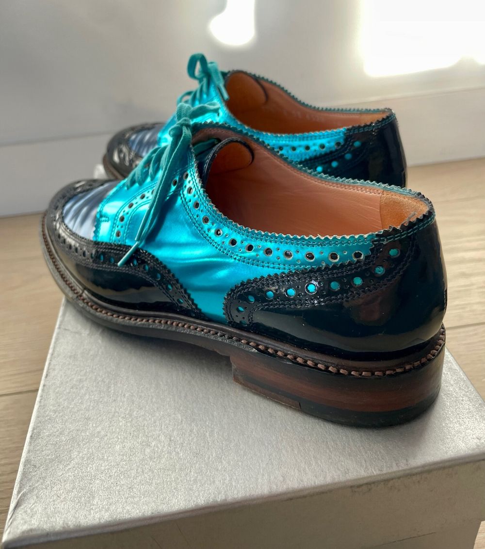 Robert Clergerie Paris "Roelf" Genuine Leather Classic Brogue