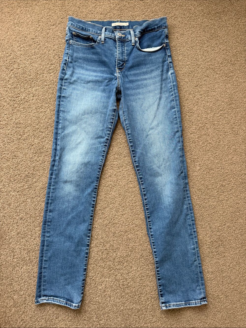 Levi's Blue 312 Shaping Slim Jeans