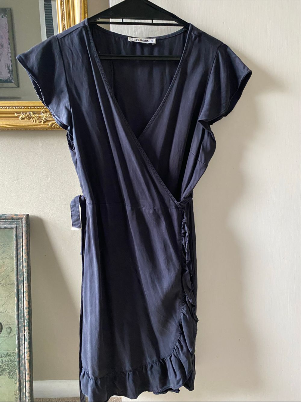 Just Jeans Navy Wrap Dress