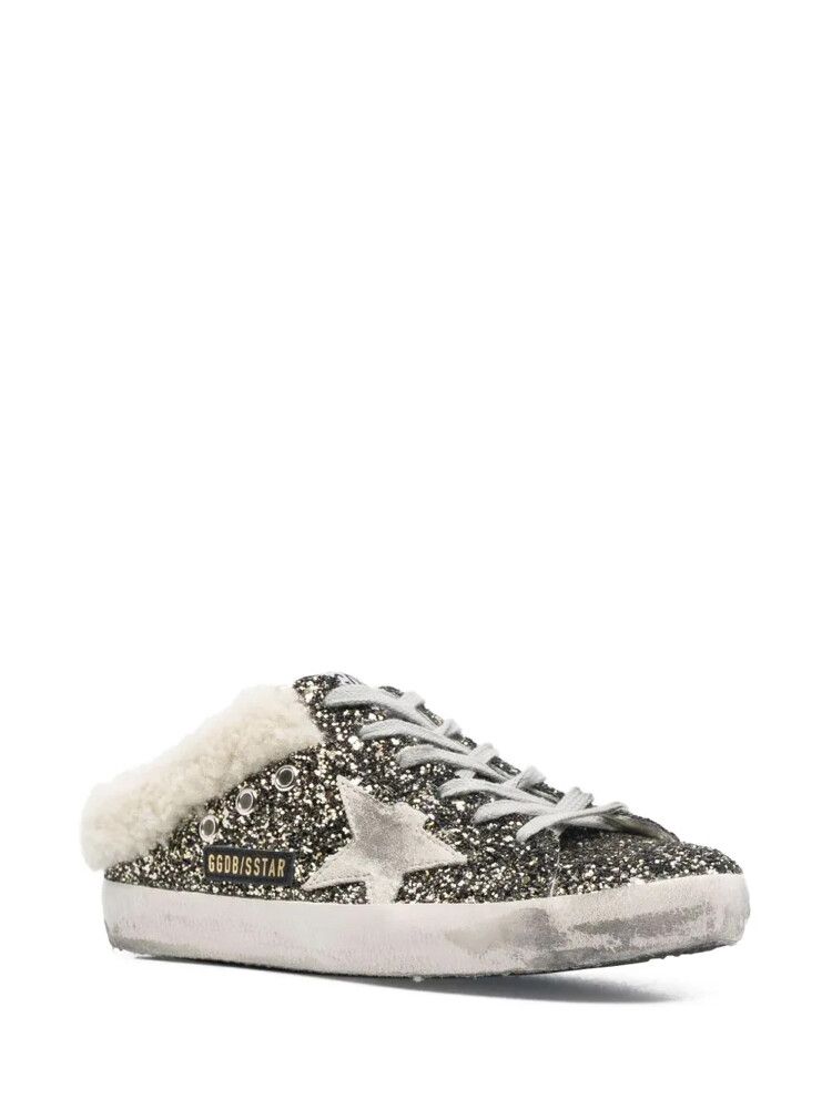 Ggdb/Sstar Silver Glitter Shoes
