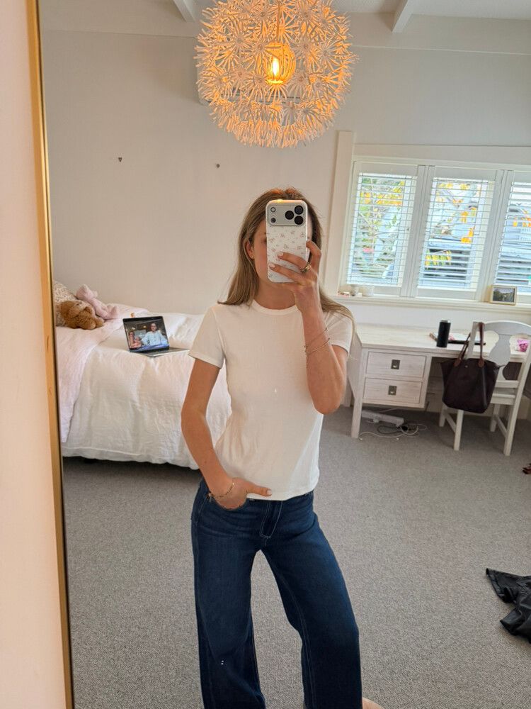 Uniqlo White Top