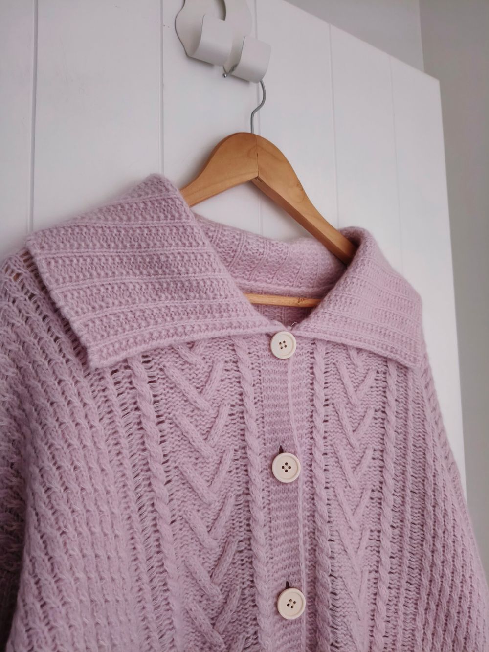 Chunky Cashmere Silk Cardigan
