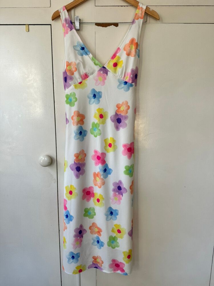 Flower Midi Dress