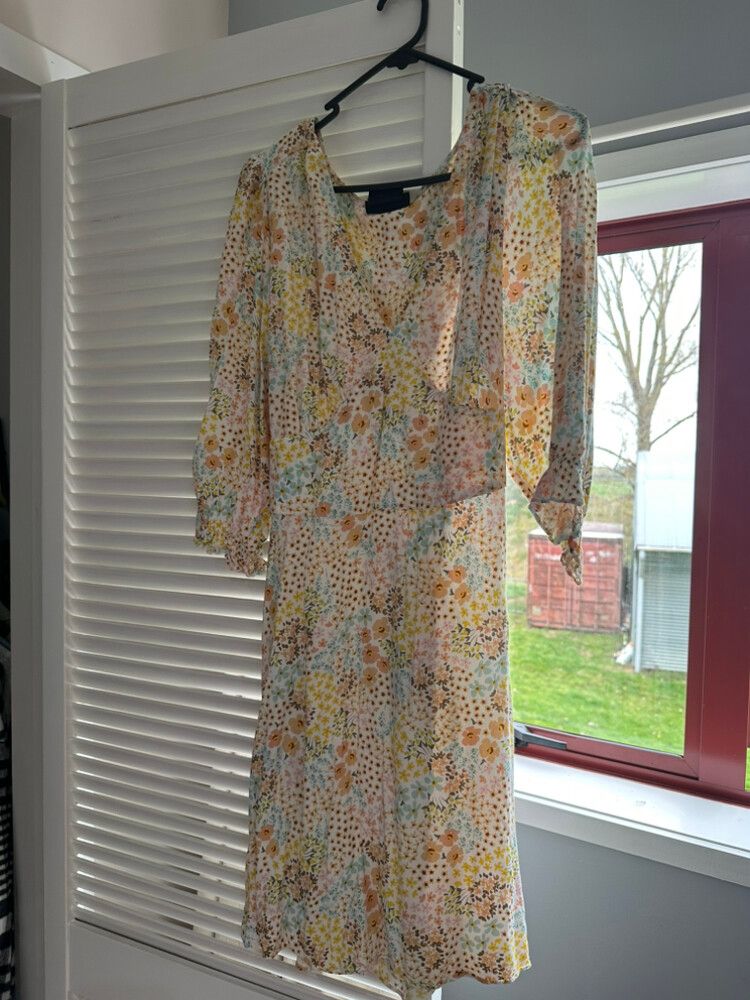 Multicolour Floral Midi Dress