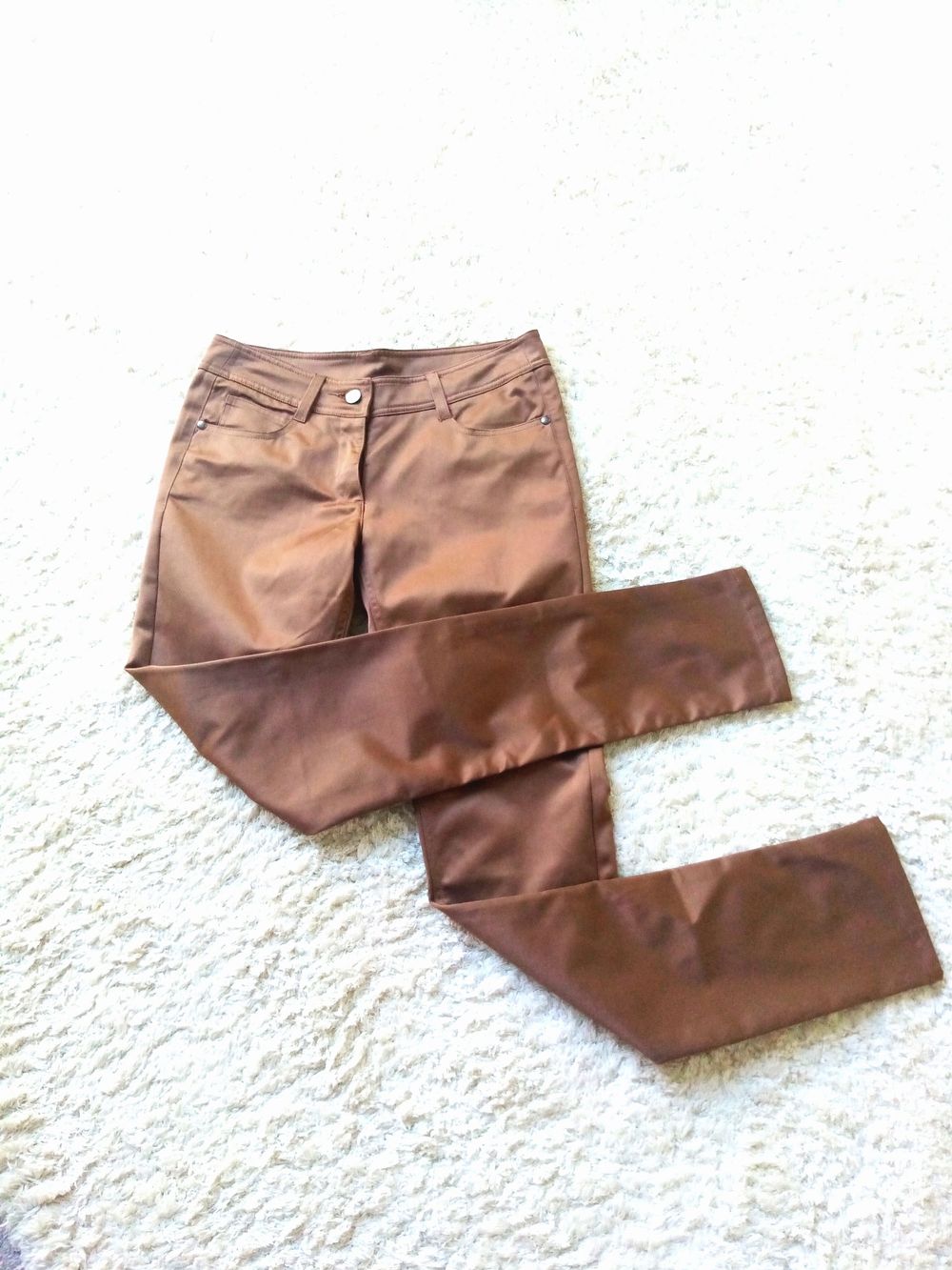 Luxe Golden Brown Pant-as new( NZ Designer)