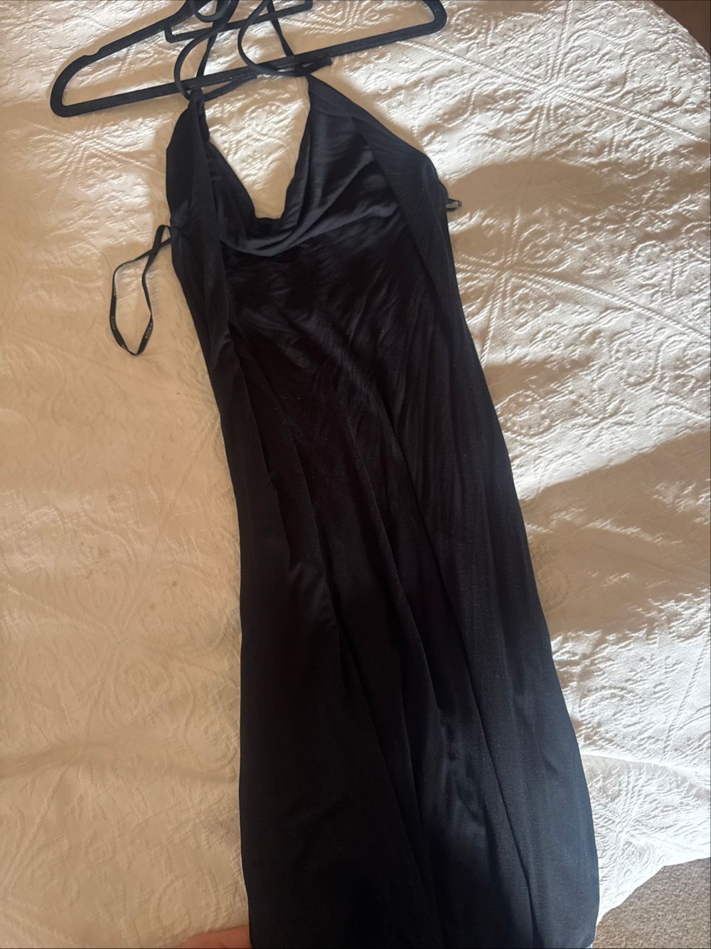 kookai black halter dress Kookai Black Halter Maxi Dress by Kookai
