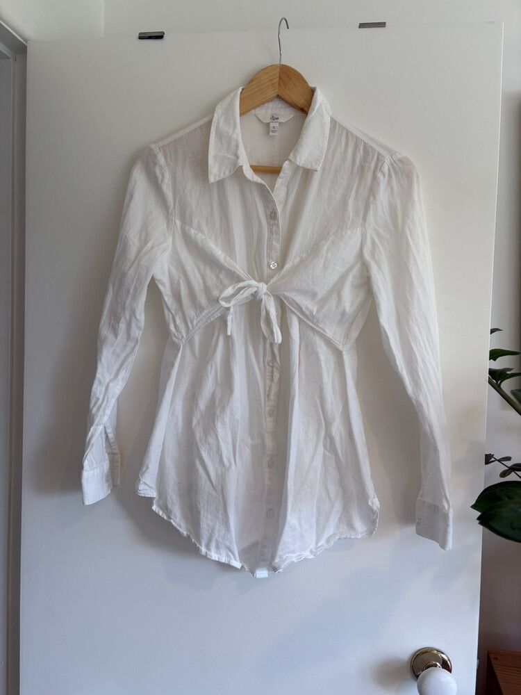 Ripe Maternity White Shirt Size S