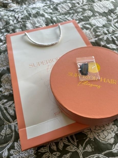 SUPERIOR HAIR WARMEST BROWN HALO HAIR EXTENSIONS