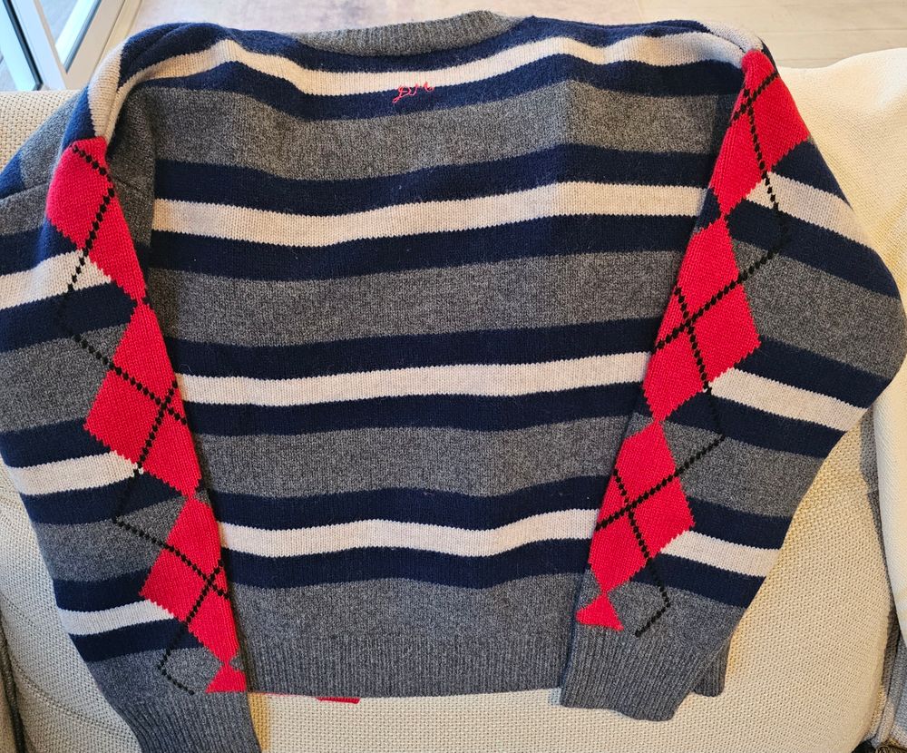 Damson Madder merino cardigan