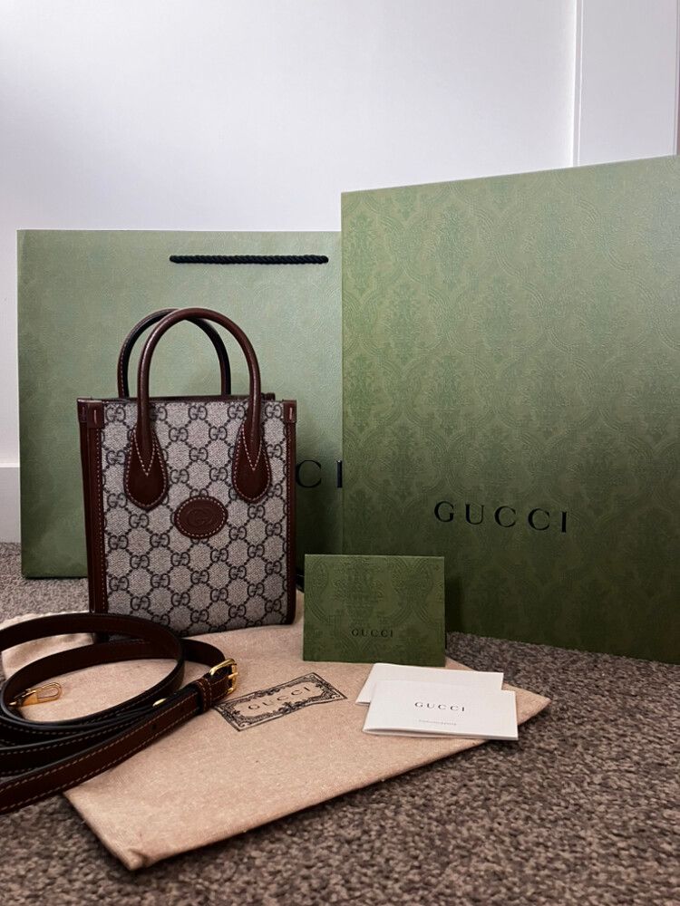 Gucci Mini Tote With Interlocking G